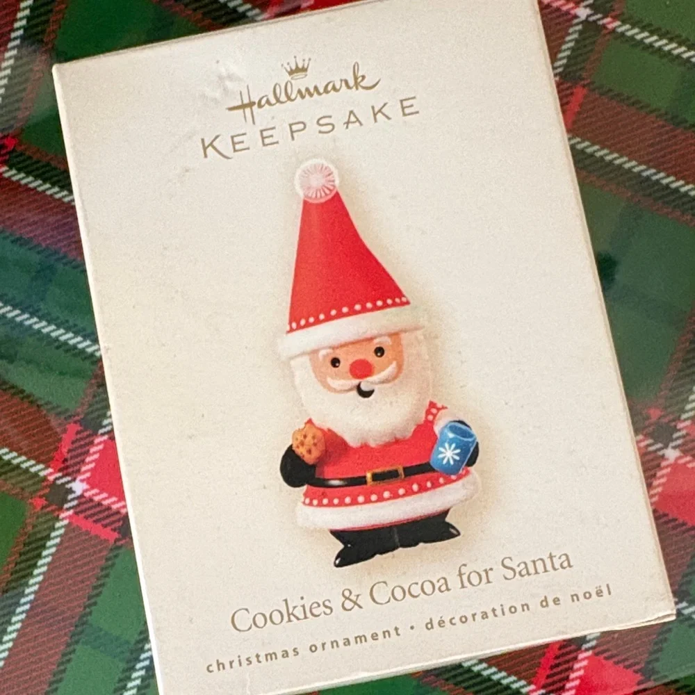 🆕2008 Hallmark Keepsake “Cookies For Santa” Ornament, OS